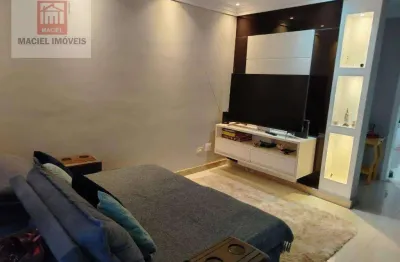 Sobrado em condomínio fechado com 3 dormitórios, sendo 1 suíte à venda, 80 m² por r$ 890.000 - jardim flor do campo - guarulhos/sp