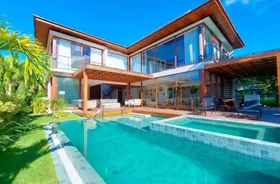 Casa bella! exclusiva, sofisticada, e elegante. 5 lindas suítes. praia do forte / ba