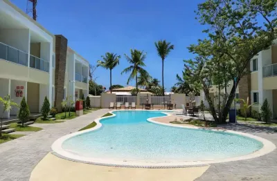 Village  2/4 , sendo 1 suíte  à venda, 68 m² por r$ 589.000,00 - guarajuba palm beach - guarajuba