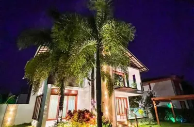 Casa com 5 dormitórios à venda, 380 m² por r$ 3.500.000,00 - praia do forte - mata de são joão/ba