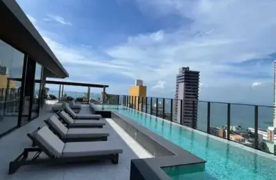 Apartamento com 1 dormitório à venda, 27 m² por r$ 530.000,00 - corredor da vitória - salvador/ba