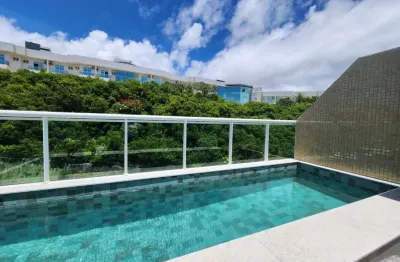 Linda cobertura duplex à venda no exclusivo condomínio costa espanha, com 129 m² e porteira fechada.