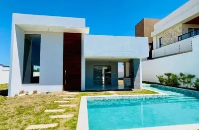 Oportunidade em guarajuba! casa com 3 suítes no condomínio lagoas de guarajuba (lado oposto praia)