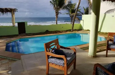 Casa à venda – condomínio praia do piruí | pé na areia | vista mar deslumbrante