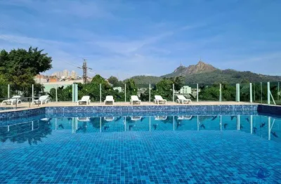 Apartamento à venda jaraguá, condomínio colinas do jaraguá, 2 dormitórios, 1 vaga de garagem, lazer completo, r$ 250.000,00