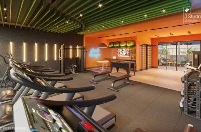 J. studios meireles, studios de 25m² e 36m² e lazer completo