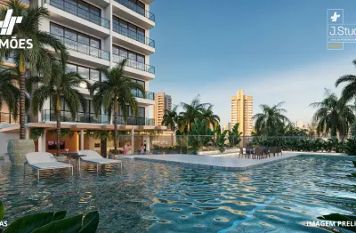 Lançamento studios de 25,24m², 27,80m² e 35,57m² no meireles