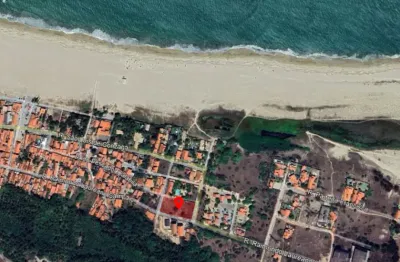 Terreno de esquina 3 frentes no pecém a 300m do mar