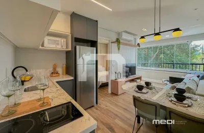 Apartamento à venda em são paulo-sp, jardim anália franco: 1 quarto, 1 banheiro, 1 vaga de garagem,