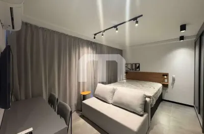 Apartamento studio no miolo do anália franco para locação - decorado
