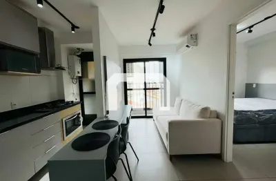 Incrível apartamento 1 dorm todo mobiliado com vaga para locação no tatuapé