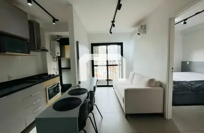 Incrível apartamento 1 dorm todo mobiliado com vaga para locação no Tatuapé