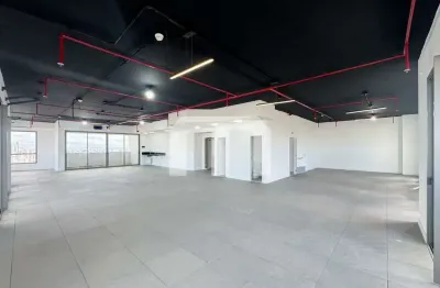 Laje corporativa no platina 220, ao lado do metrô tatuapé, 249m² e 5 vagas