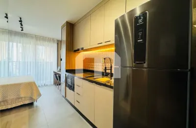 Apartamento studio no lumen anália franco com 25m2 mobiliado e decorado, impecável!