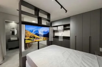 Apartamento 1 dorm mobiliado para locação no almagah com vaga - impecável