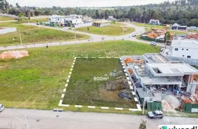 Terreno à venda no condomínio terras da alvorada, medeiros!