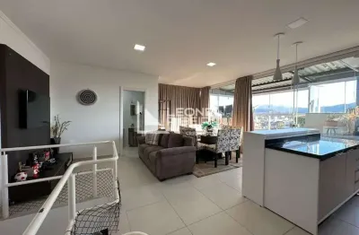 Apartamento cobertura duplex à venda com 2 dormitórios no bairro quintino em timbó-sc