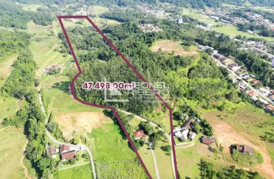 Terreno à venda com 47.501,05 m² no bairro dos estados em timbó-sc