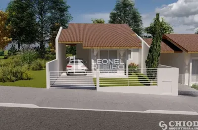 Casa com 2 dormitórios à venda, 75 m² no bairro araponguinhas em timbó - sc