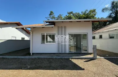 Casa com 2 dormitórios à venda, 54,72m² no bairro araponguinhas em timbó-sc