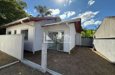 Casa com 3 dormitórios à venda,76,81m² no bairro araponguinhas em timbó-sc