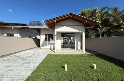 Casa com 2 dormitórios suítes, 64,53m² à venda no bairro araponguinhas em timbó - sc