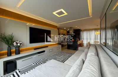 Apartamento com 3 dormitórios suítes  à venda, 128,25 m² no bairro das capitais em timbó-sc