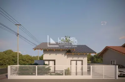 Casa com 2 dormitórios à venda, 60 m² no bairro pomeranos em timbó - sc