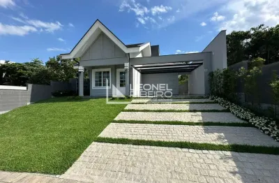 Casa alto padrão com 3 dormitórios (1 suíte) à venda, 128 m² no bairro quintino em timbó-sc