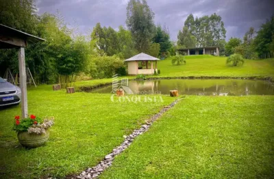 Chácara / sítio com 2 quartos à venda na rota do sol, 55, vila seca, caxias do sul por r$ 490.000