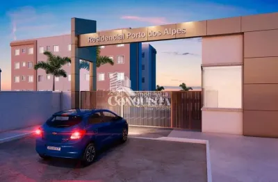 Apartamento com 2 quartos à venda na rua antônio francisco pasquali, 348, jardim iracema, caxias do sul por r$ 180.000