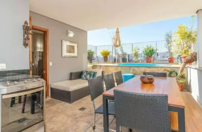 Cobertura à venda, 4 quartos, 2 suítes, 3 vagas, santo antônio - belo horizonte/mg