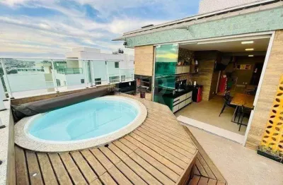 Cobertura à venda, 4 quartos, 2 suítes, 3 vagas, itapoã - belo horizonte/mg