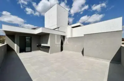 Cobertura à venda, 3 quartos, 2 suítes, 4 vagas, castelo - belo horizonte/mg
