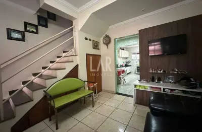 Casa geminada à venda, 3 quartos, 1 vaga, santa mônica - belo horizonte/mg