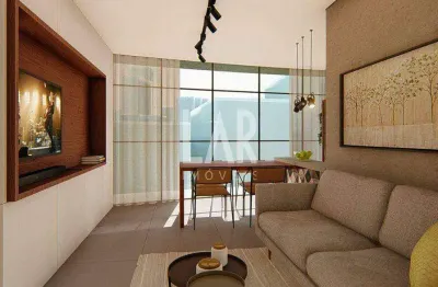 Apartamento à venda, 2 quartos, 1 suíte, 2 vagas, cruzeiro - belo horizonte/mg