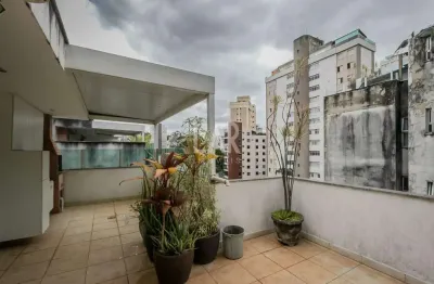 Cobertura à venda, 2 quartos, 1 suíte, 2 vagas, santo antônio - belo horizonte/mg