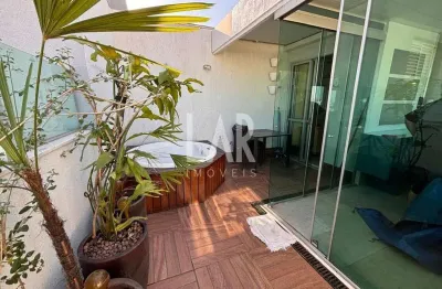 Cobertura à venda, 3 quartos, 1 suíte, 2 vagas, aeroporto - belo horizonte/mg