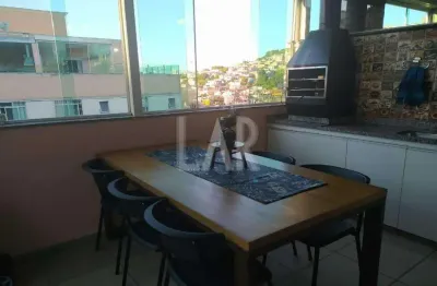 Cobertura à venda, 2 quartos, 2 vagas, jardim américa - belo horizonte/mg