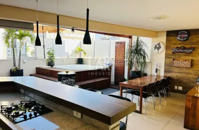 Cobertura à venda, 4 quartos, 2 suítes, 3 vagas, buritis - belo horizonte/mg