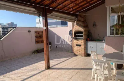Cobertura à venda, 4 quartos, 2 suítes, 3 vagas, santa inês - belo horizonte/mg
