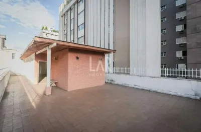 Cobertura à venda, 4 quartos, 1 suíte, 2 vagas, lourdes - belo horizonte/mg
