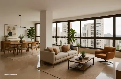 Apartamento para aluguel, 4 quartos, 4 suítes, 5 vagas, vila da serra - nova lima/mg