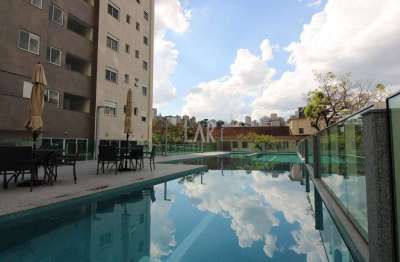 Apartamento para aluguel, 2 quartos, 2 suítes, 2 vagas, vila paris - belo horizonte/mg