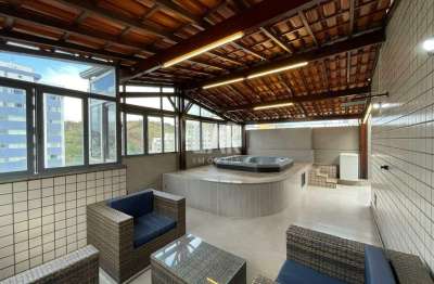 Cobertura para aluguel, 3 quartos, 2 suítes, 1 vaga, castelo - belo horizonte/mg