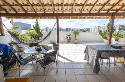 Cobertura à venda, 3 quartos, 1 suíte, 2 vagas, castelo - belo horizonte/mg