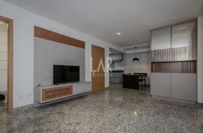Apartamento para aluguel, 2 quartos, 2 suítes, 2 vagas, lourdes - belo horizonte/mg