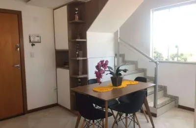 Cobertura à venda, 3 quartos, 1 suíte, 2 vagas, santa mônica - belo horizonte/mg