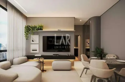 Apartamento à venda, 2 quartos, 1 suíte, 1 vaga, lourdes - belo horizonte/mg
