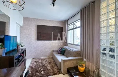 Apartamento à venda, 1 quarto, 1 suíte, 1 vaga, lourdes - belo horizonte/mg